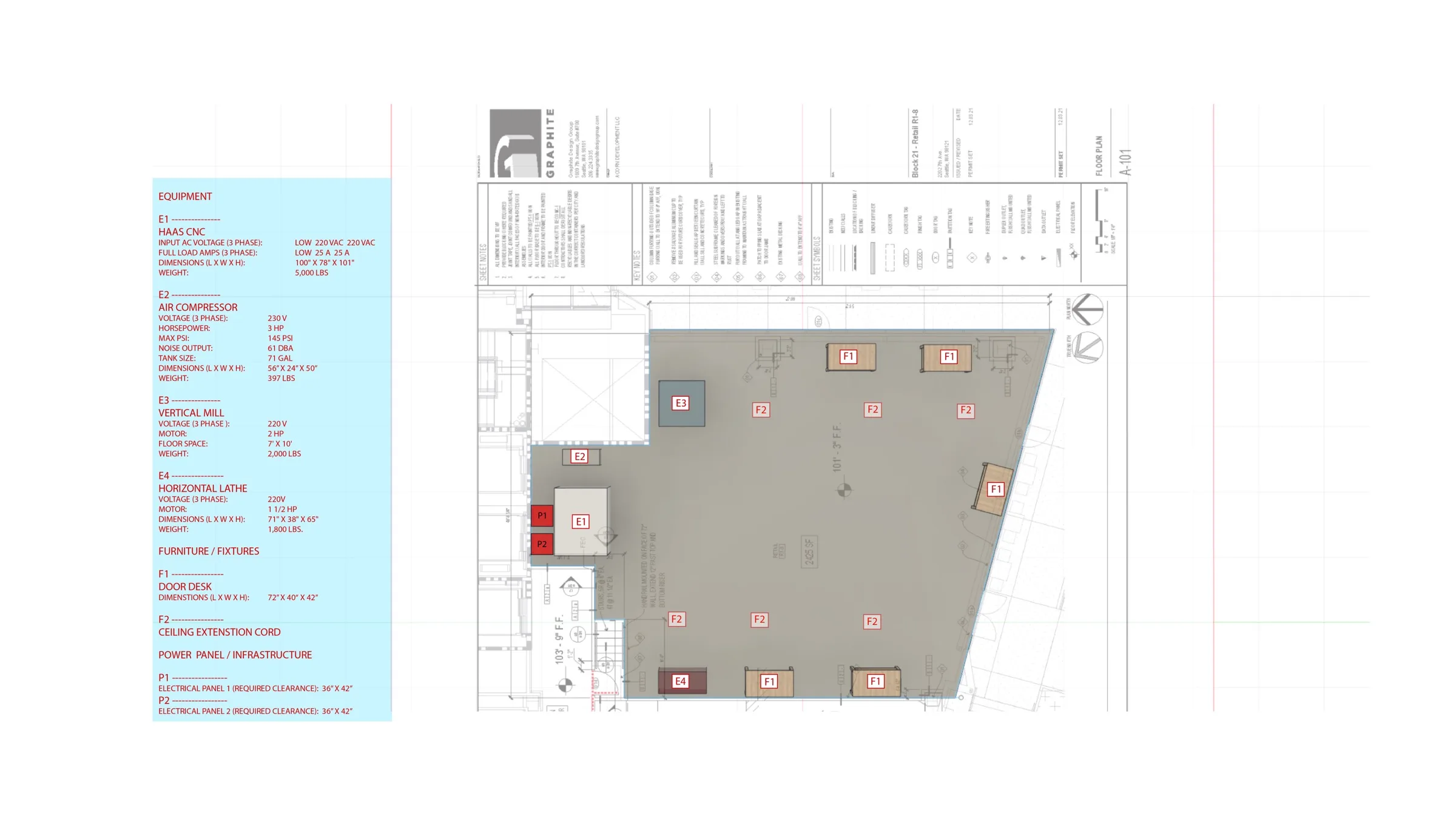 Top-down floor plan